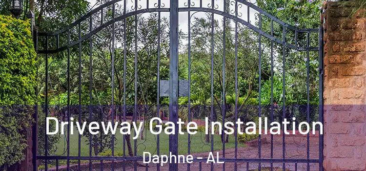 Driveway Gate Installation Daphne - AL
